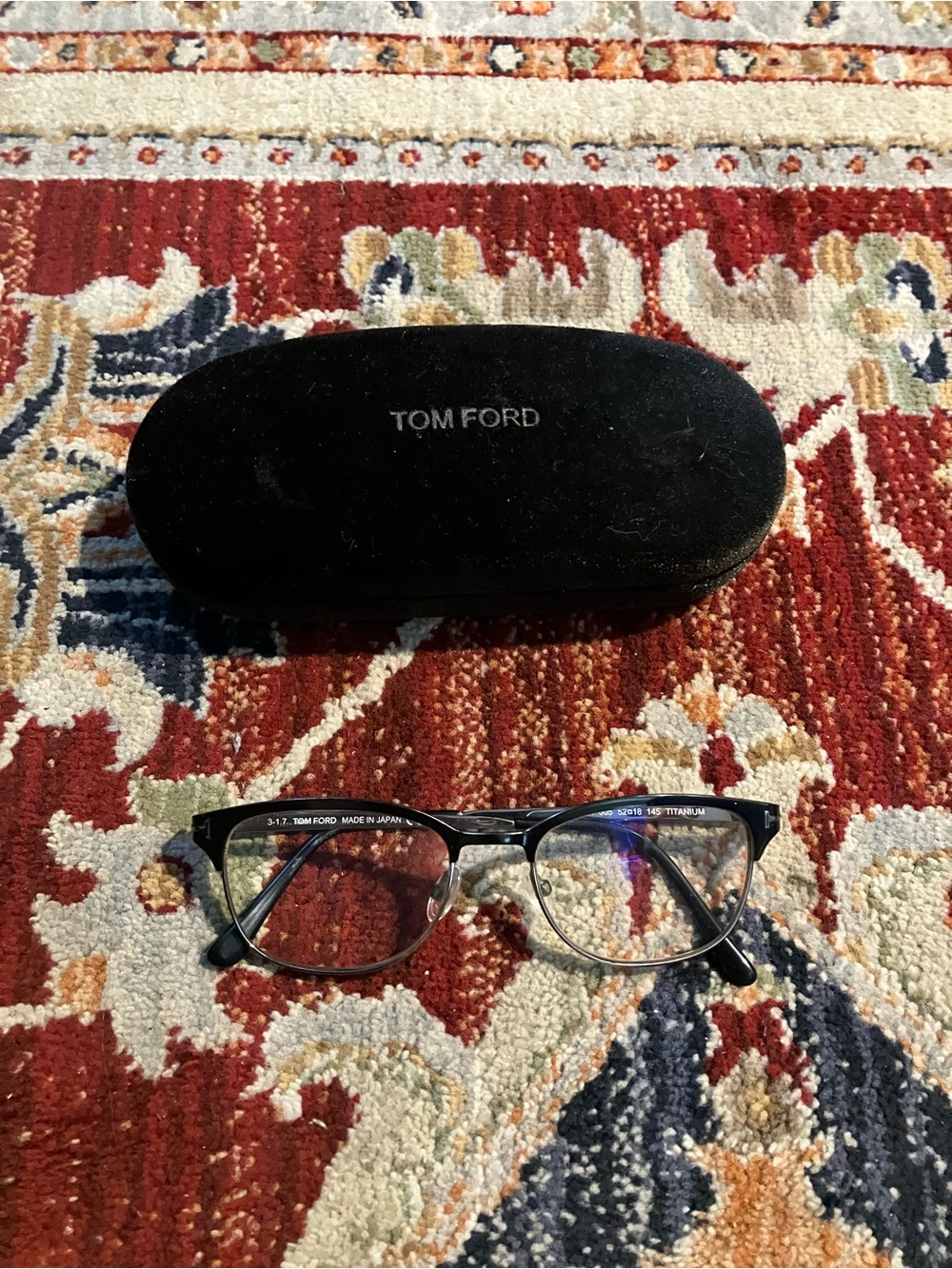 Tom Ford Titanium Eyeglasses Prescription Unisex